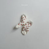 [minirobe] Heart socks 3 piece set