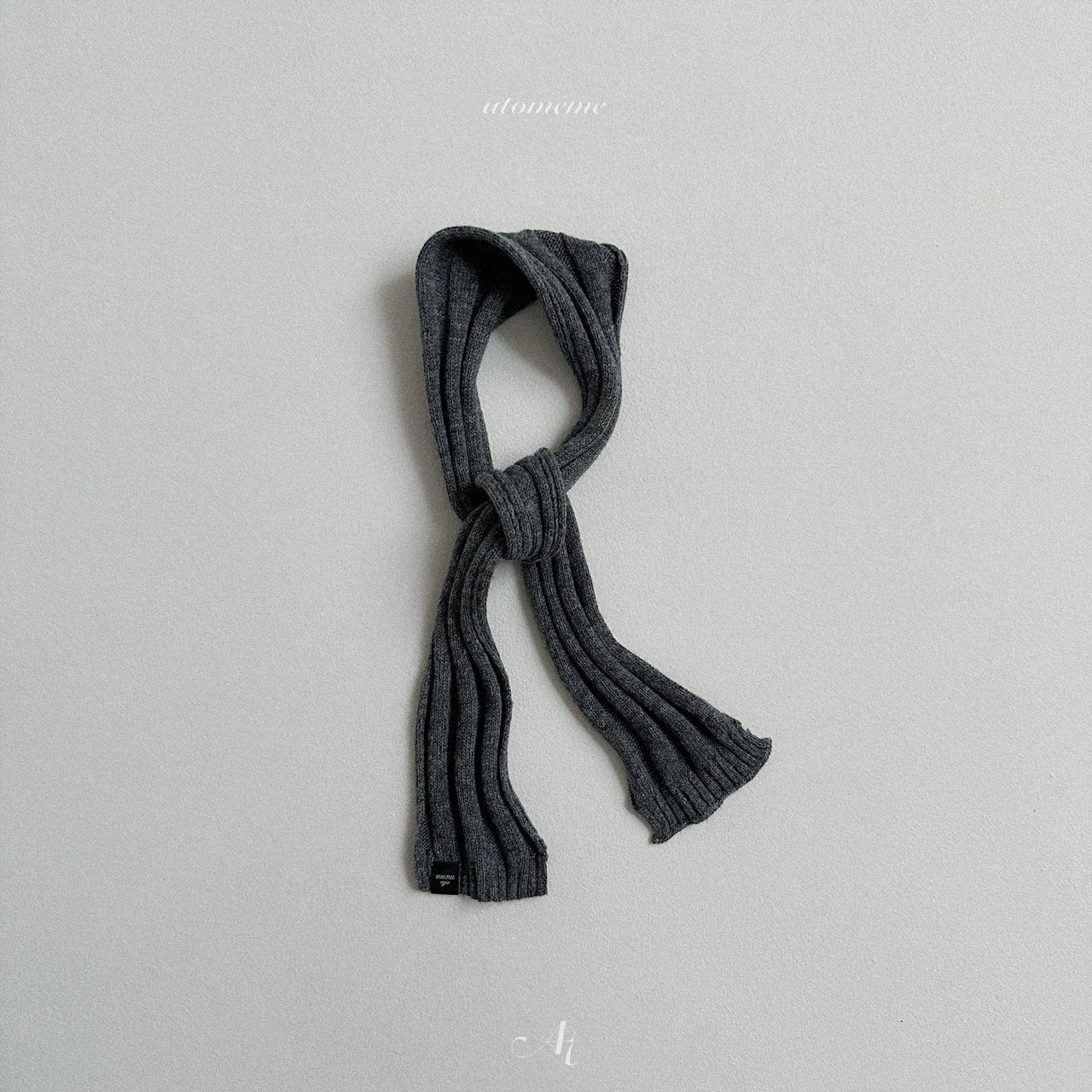 [atomeme] Almond knit muffler