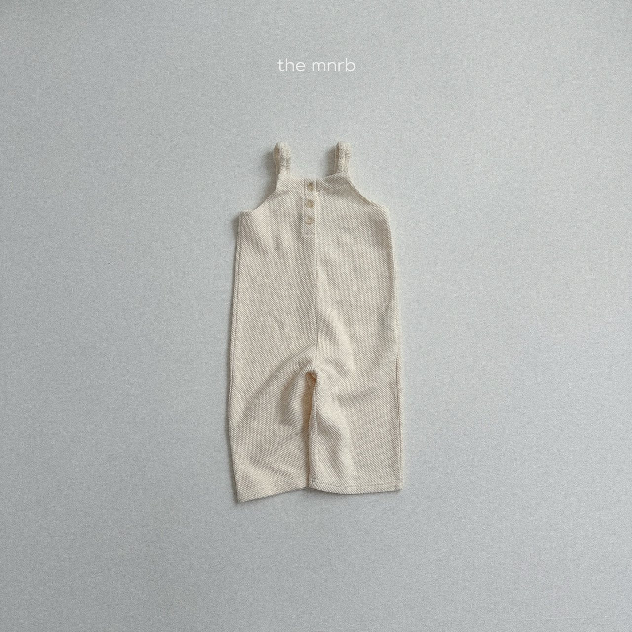 [minirobe] Curly suspenders jumpsuit