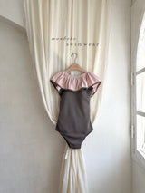 ［monbebe］Multi frill swim wear (adult)