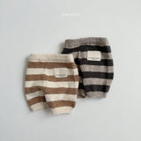 [minirobe] Striped knit pants