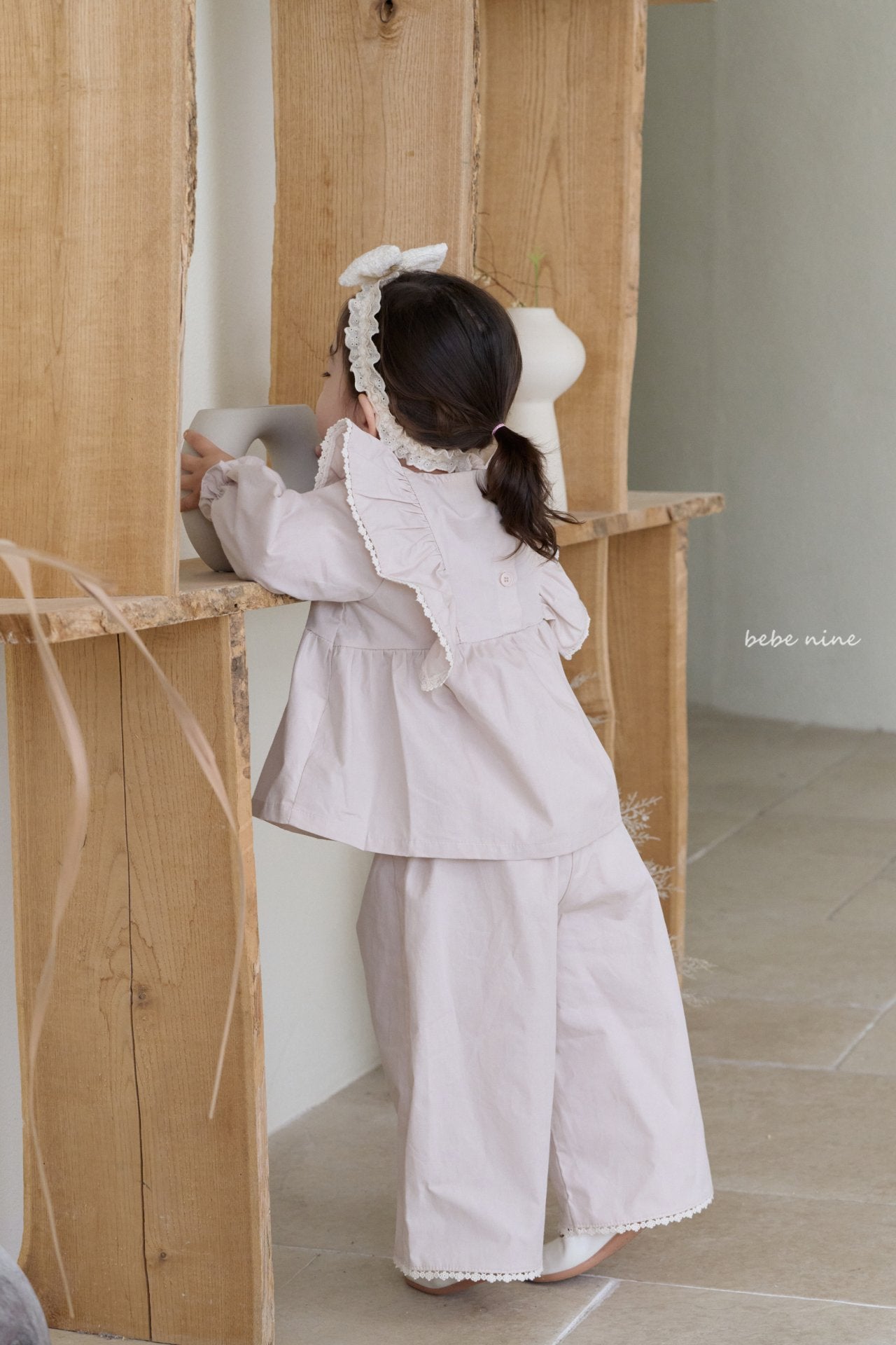 ［bebenine］Clora Lace Pants