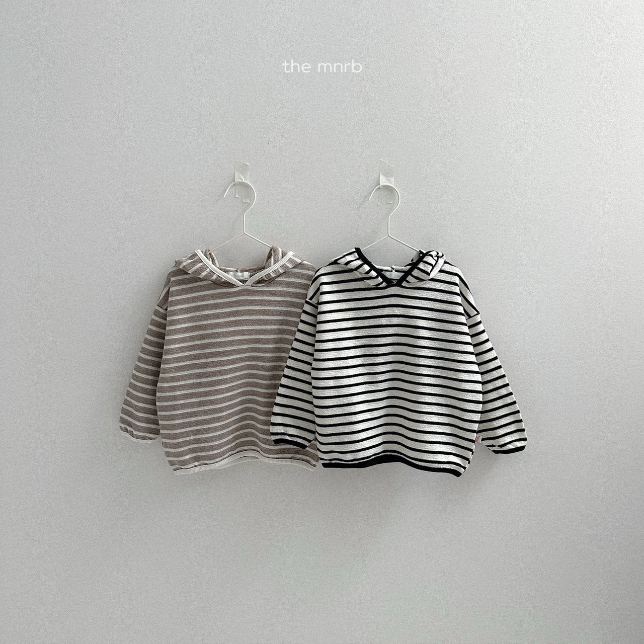 [minirobe] Joy stripe hood