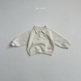 [minirobe] Roa collar sweatshirt