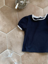 ［bebe holic］Sour square puff tee
