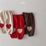 ［LINDO］Big heart jogger pants