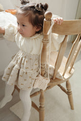 ［mimi market］Ribbon cancan skirt