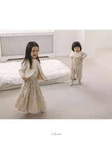 ［MELMEL］Check jogger pants