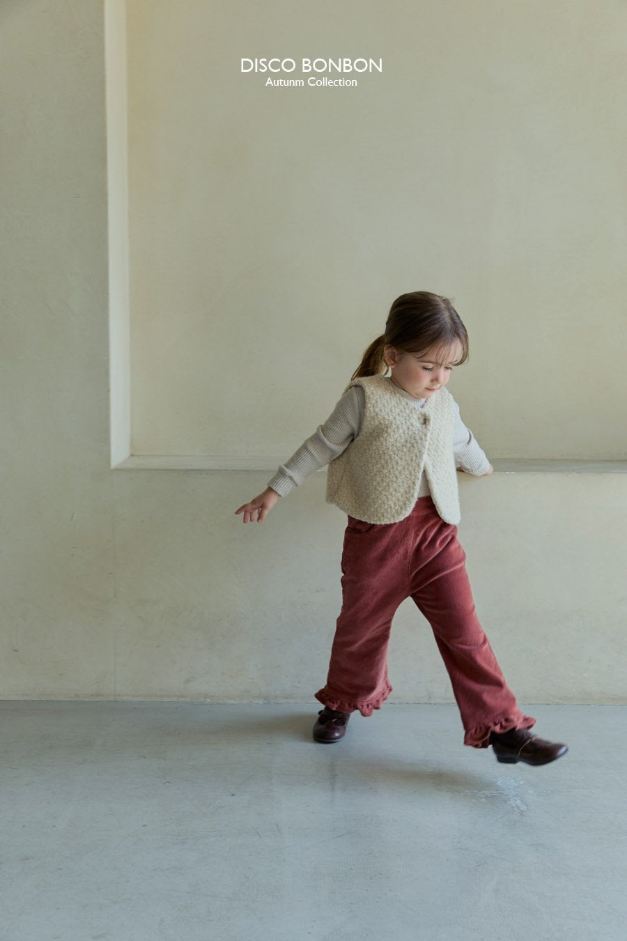 ［DISCO BONBON］Verni corduroy flare pants