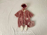［valubebe］Pocket rounding boa suit (baby)