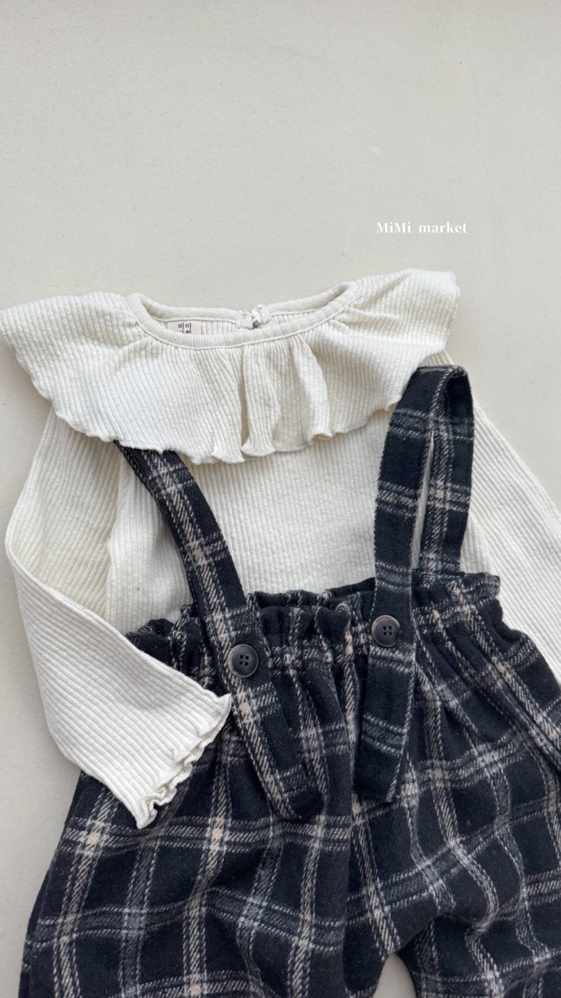 ［mimi market］Cream collar tops