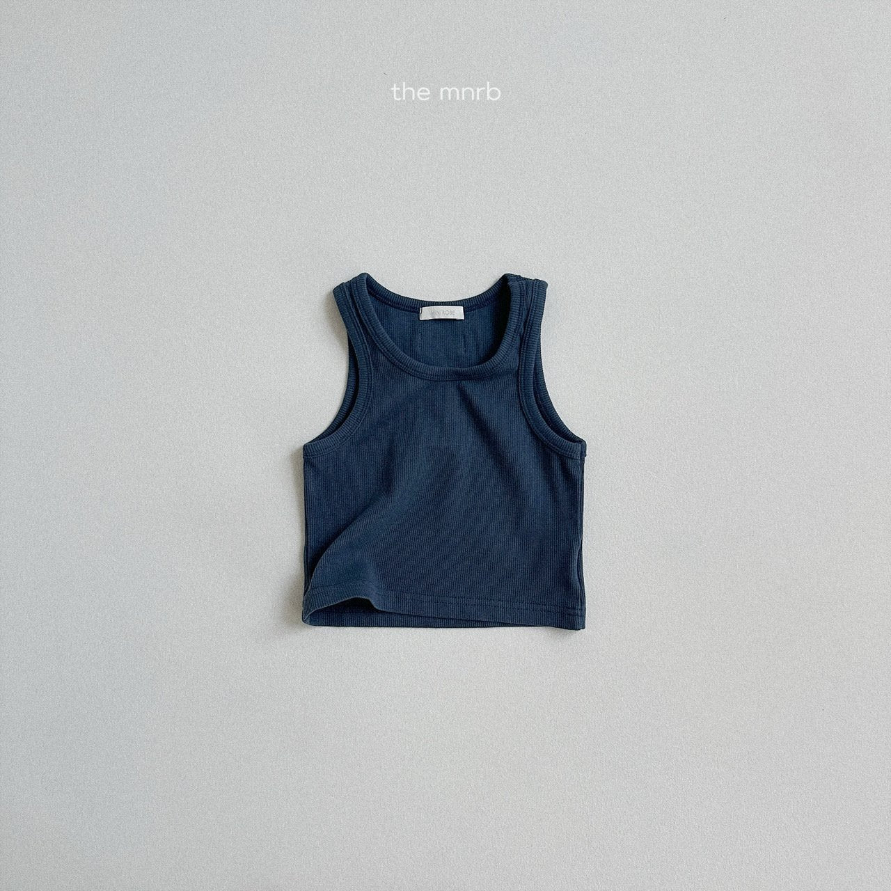 [minirobe] Stretch ribbed sleeveless