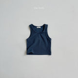 [minirobe] Stretch ribbed sleeveless