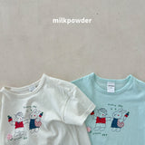 ［milk powder］Pair tee