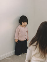 ［MELMEL］Eyelet cardigan