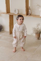 ［bebenine］Flower Overall Pants
