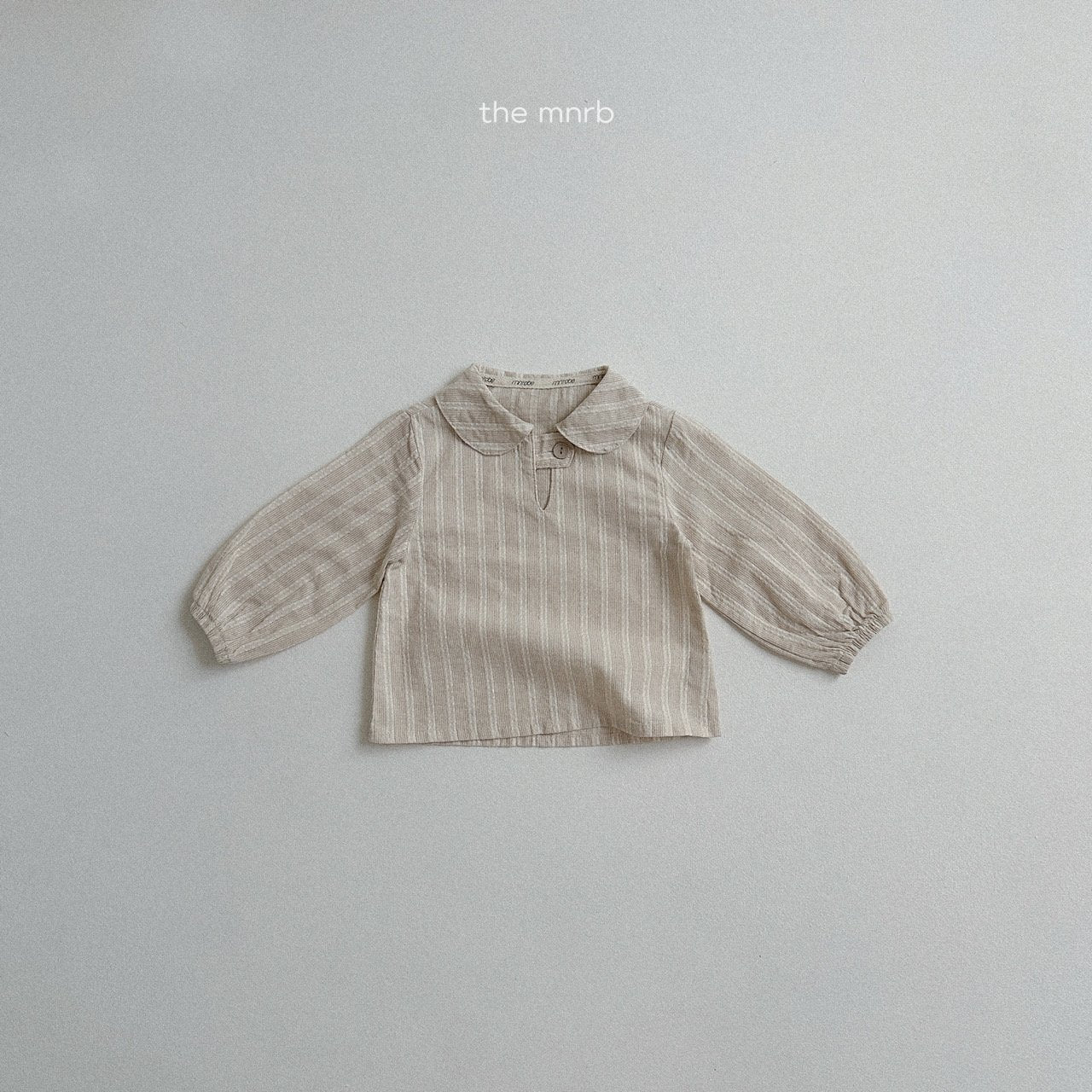 [minirobe] Toto check blouse