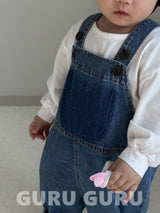 ［guru guru］Denim overalls (baby & kids)