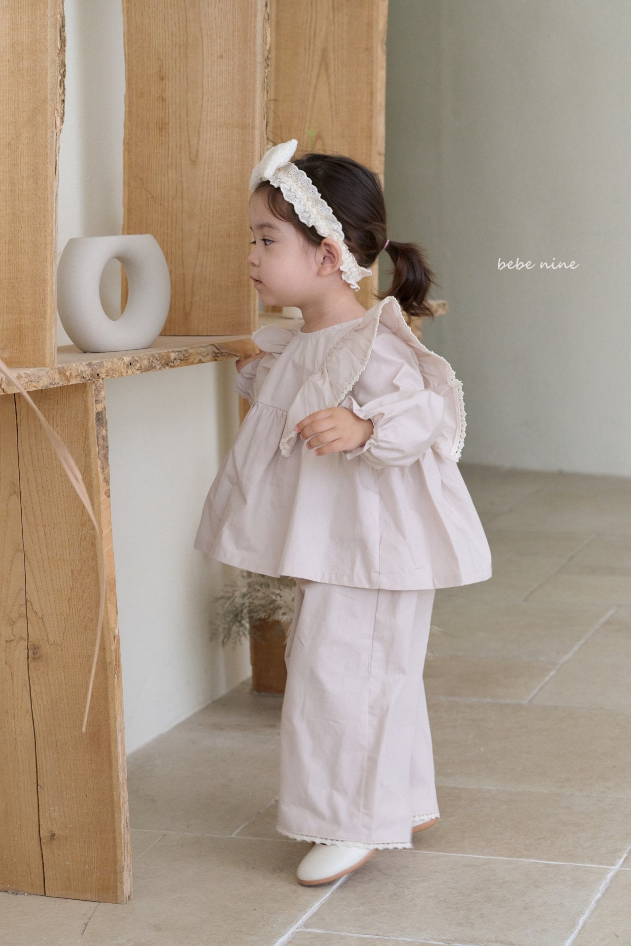 ［bebenine］Clora Lace Pants
