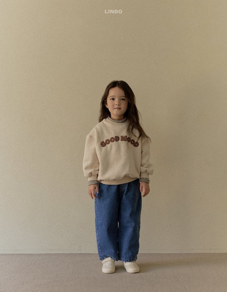 ［LINDO］Comma denim pants