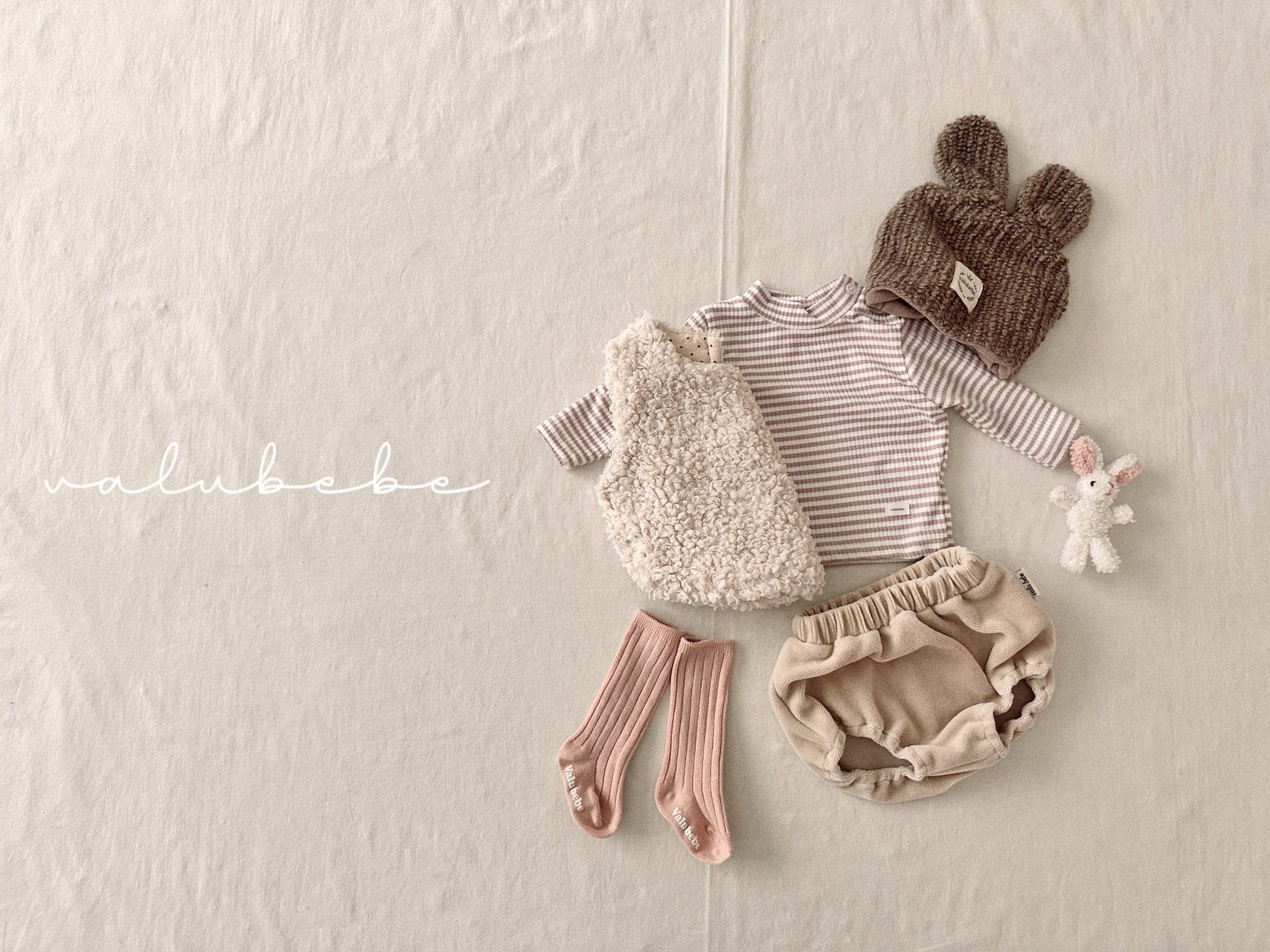 ［valubebe］Boucle bear beanie (baby)