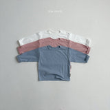 [minirobe] Line-washed tee