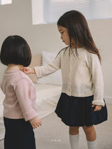 ［MELMEL］Eyelet cardigan