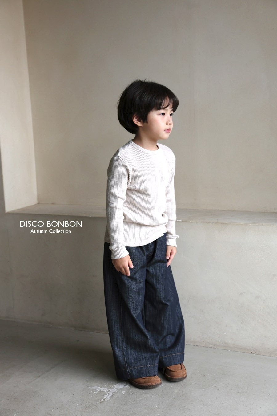 ［DISCO BONBON］Soft denim pants