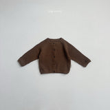 [minirobe] Butter waffle cardigan