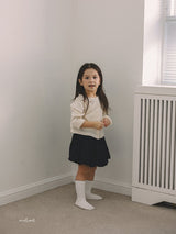 ［MELMEL］Balloon denim skirt