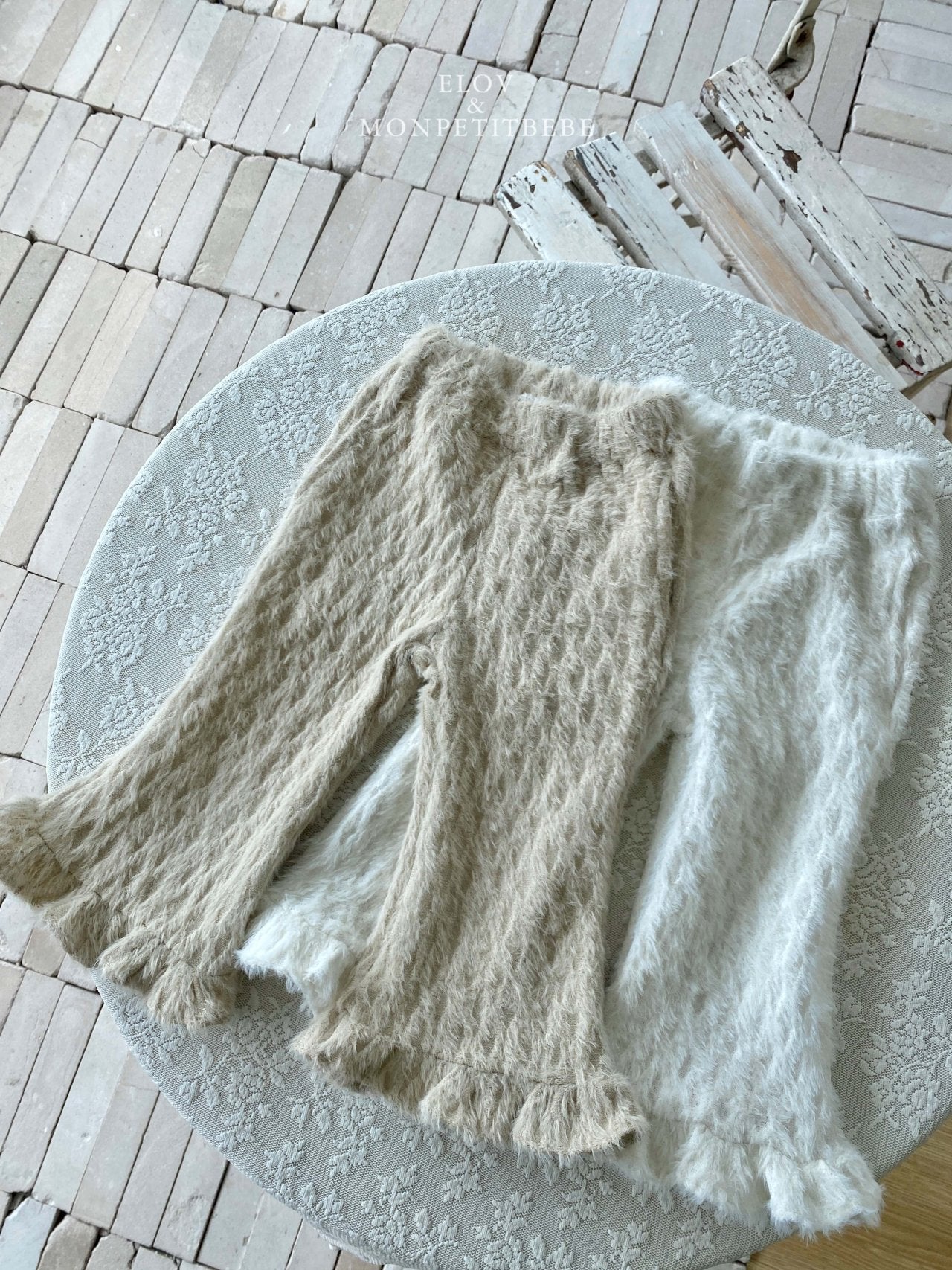 ［Mon petit bebe］Objet frill pants
