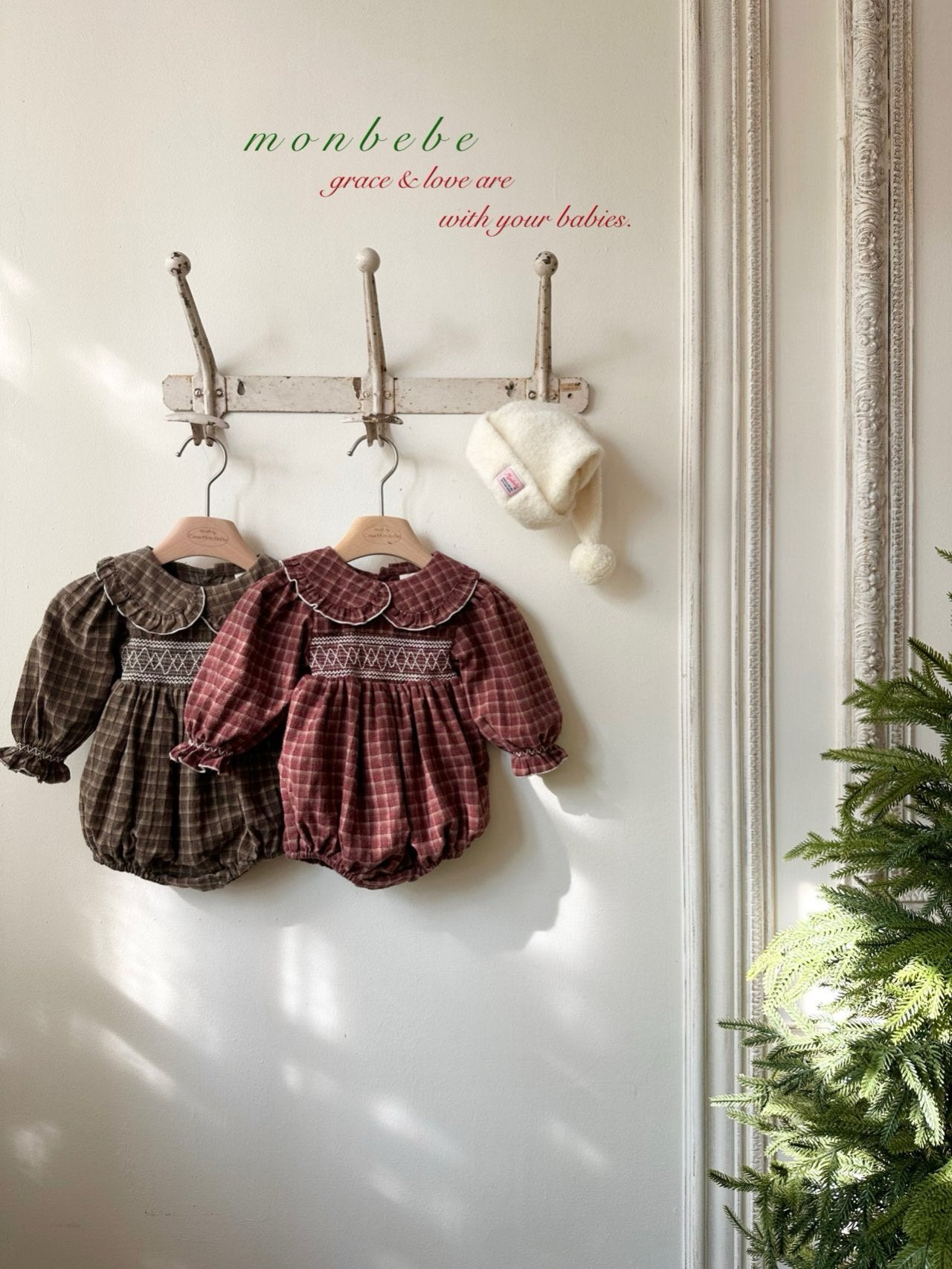 ［monbebe］Merry zimmer rompers