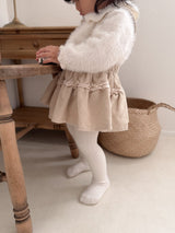 ［mimi market］Corduroy frill skirt