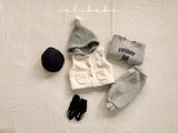 ［valubebe］Pompom food boa vest (baby)