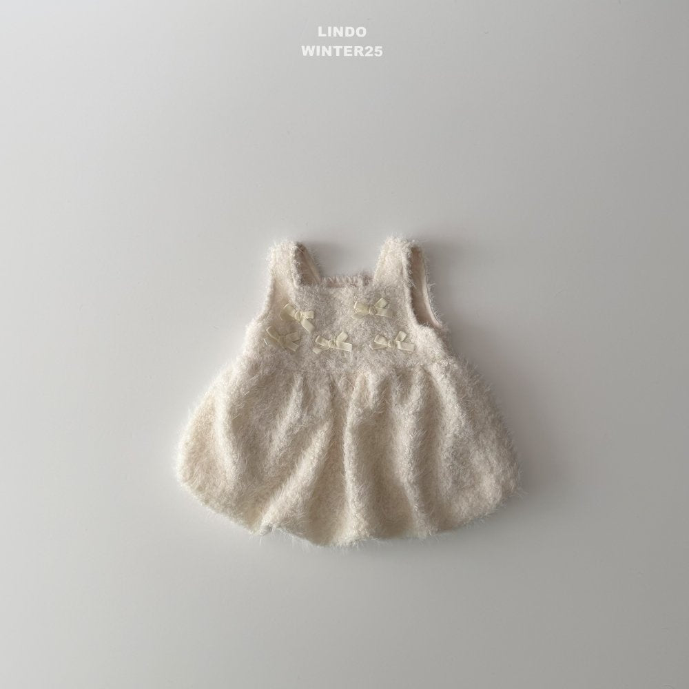 ［LINDO］Tiffany balloon one-piece