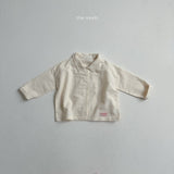[minirobe] Salt collar shirt