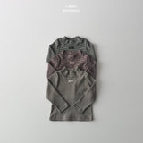 ［LINDO］Stripe turtleneck tops