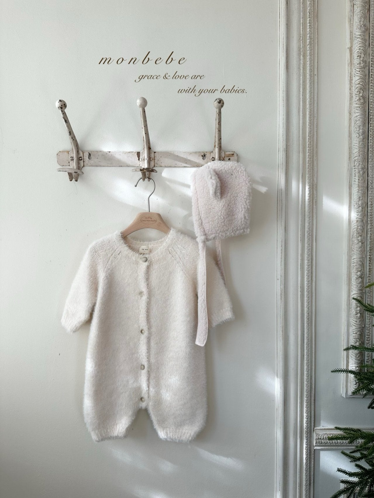 ［monbebe］Teddy fur suit