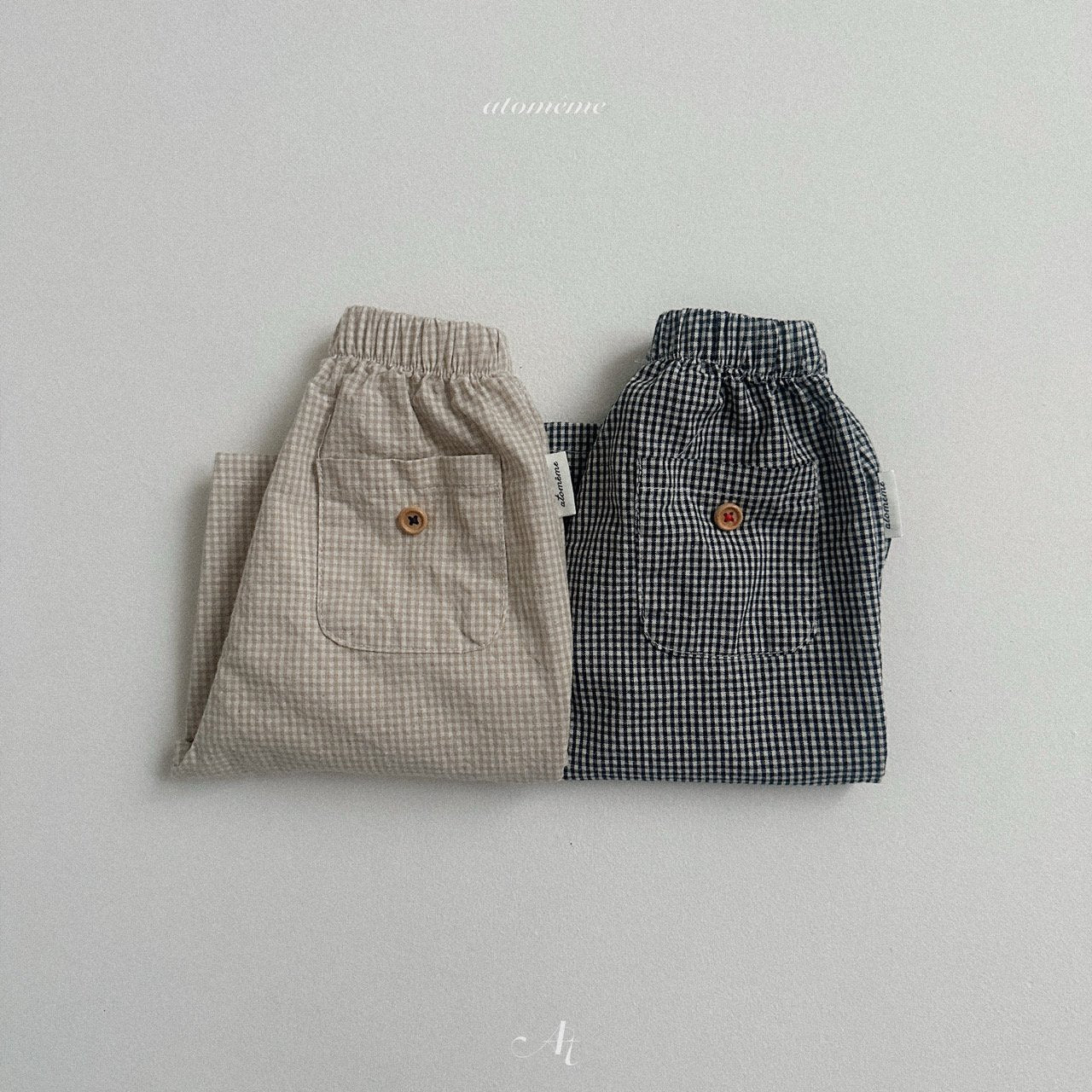 [atomeme] Ini check pattern pants