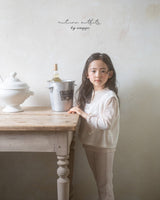 ［anggo］Cream vest