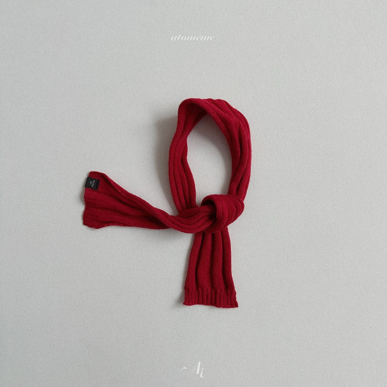 [atomeme] Almond knit muffler