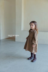 ［DISCO BONBON］Latte corduroy one-piece