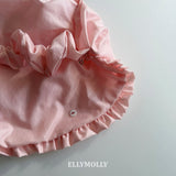 ［ELLY MOLLY］Memory frill bag
