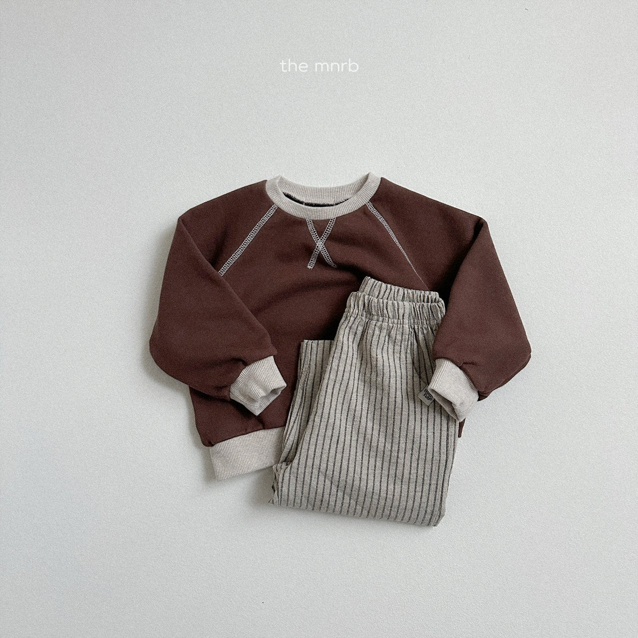 [minirobe] Cozy straight pants