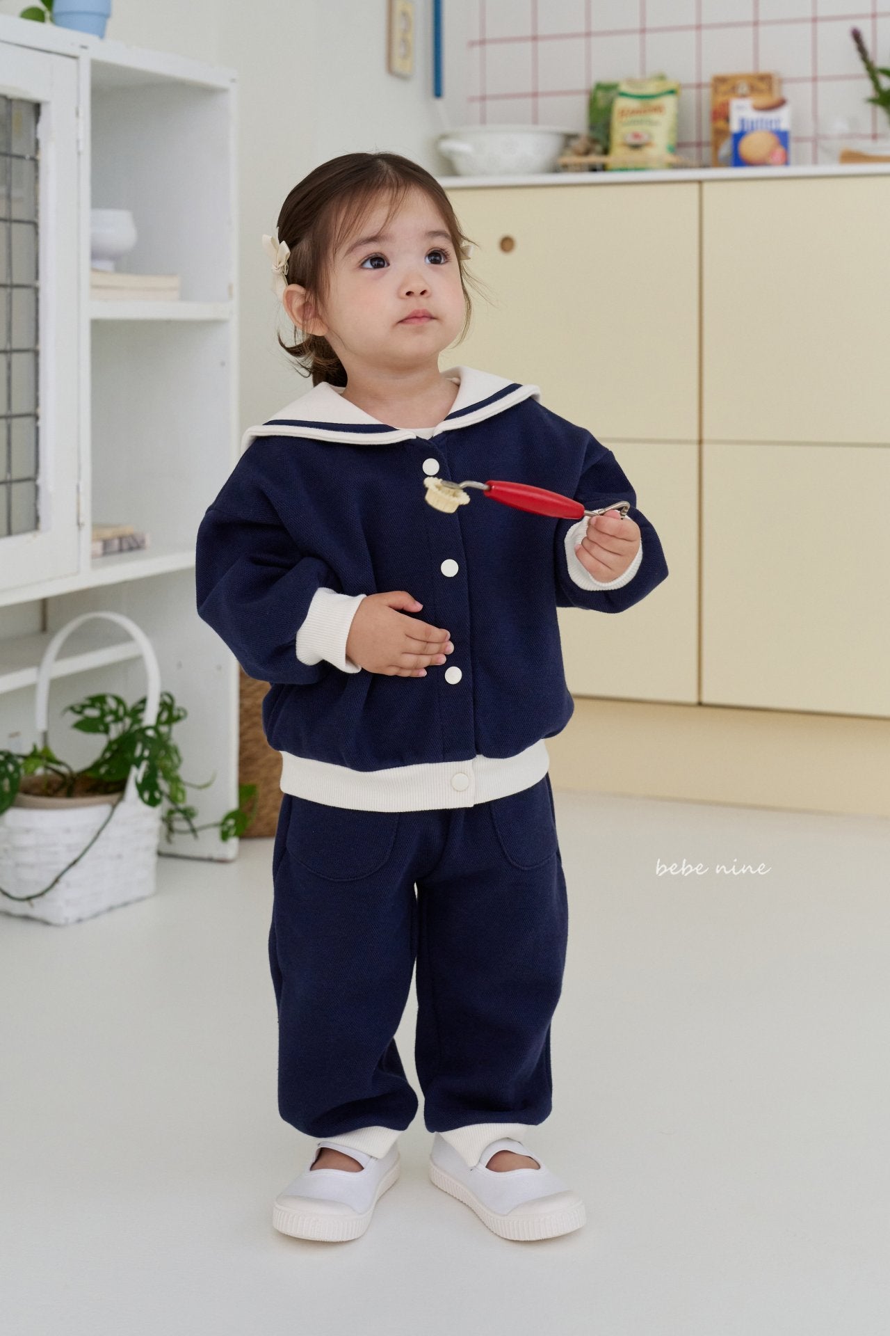 ［bebenine］Marine Basic Pants