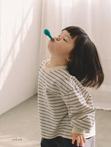 ［MELMEL］Lip stripe tee