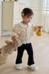 ［bebenine］Edel Frill Cardigan