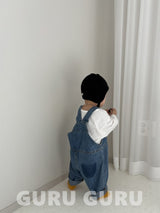 ［guru guru］Denim overalls (baby & kids)