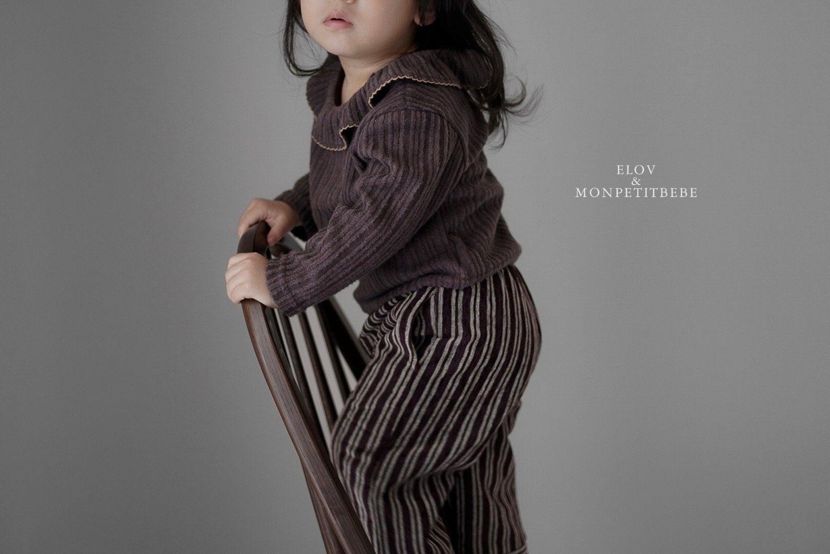 ［Mon petit bebe］Luane frill tee