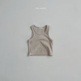 [minirobe] Stretch ribbed sleeveless